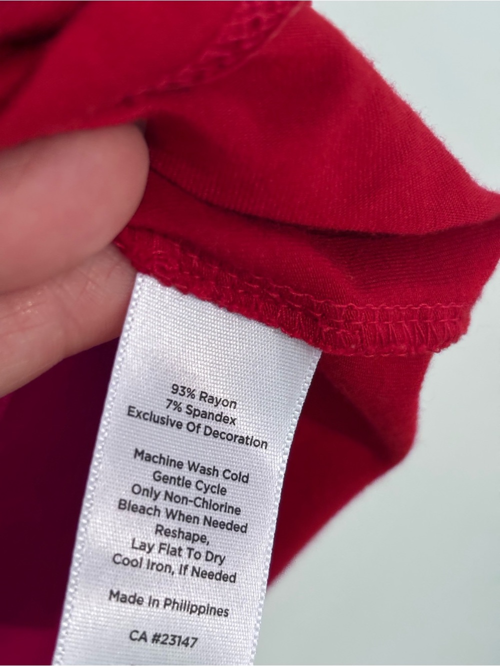 Talbots red tank top - Picture 3 of 3